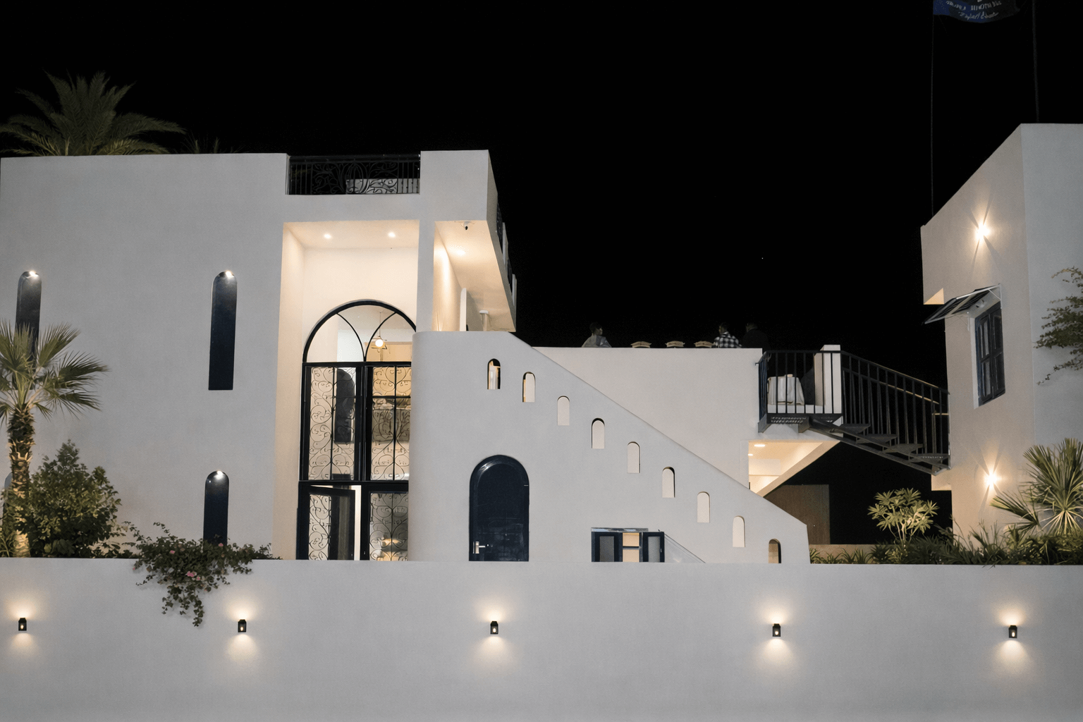 Villa event celebration with cultural performances